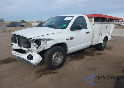 2008 Dodge Ram 2500 St/Sxt z USA, uszkodzony, nr VIN 3D6WR26D48G238179